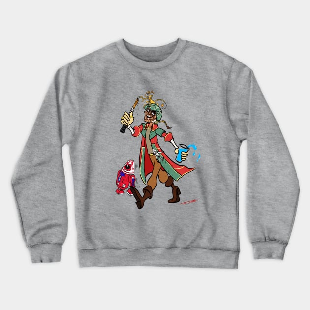 Hondo Visits Galaxy's Edge Crewneck Sweatshirt by TechnoRetroDads